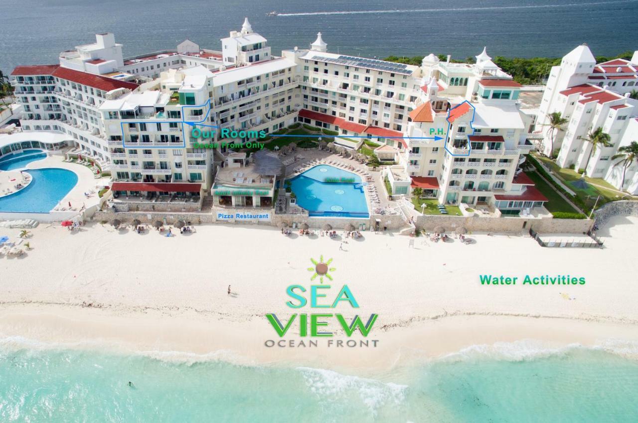 Cancun Plaza Sea View Bagian luar foto