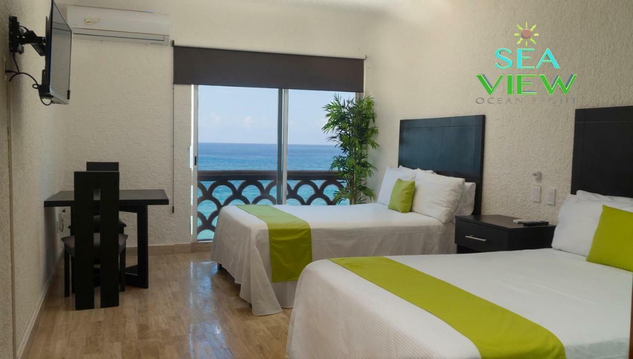 Cancun Plaza Sea View Bagian luar foto